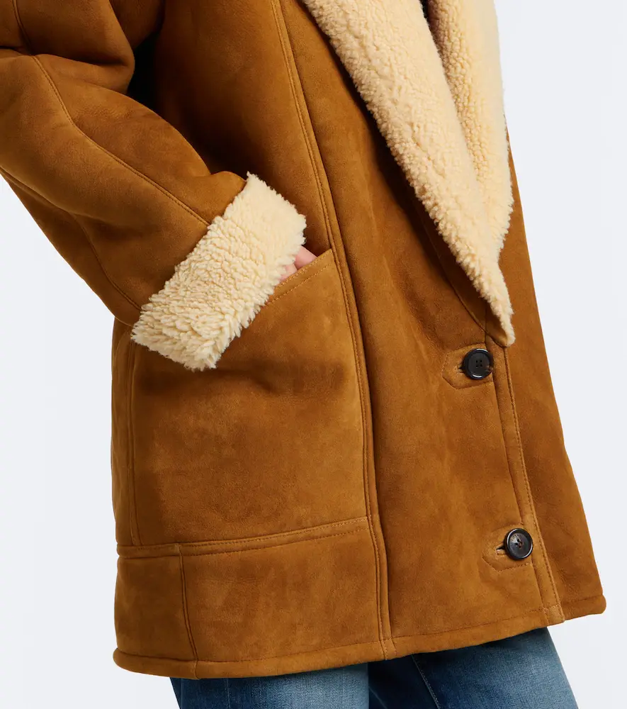 Nili Lotan Noelle shearling-lined suede coat | Thumbnail 6 Nili Lotan Noelle shearling-lined suede coat | Thumbnail 6