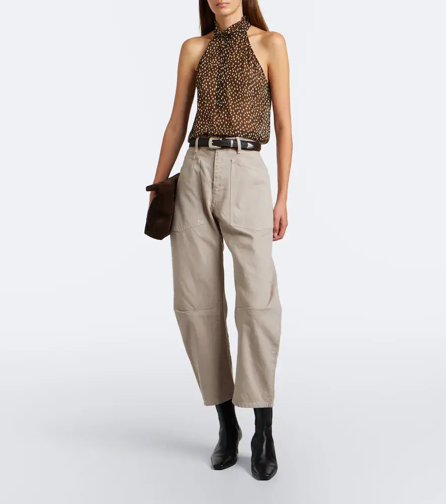Nili Lotan Daniella polka-dot halterneck silk top | Thumbnail 5 Nili Lotan Daniella polka-dot halterneck silk top | Thumbnail 5