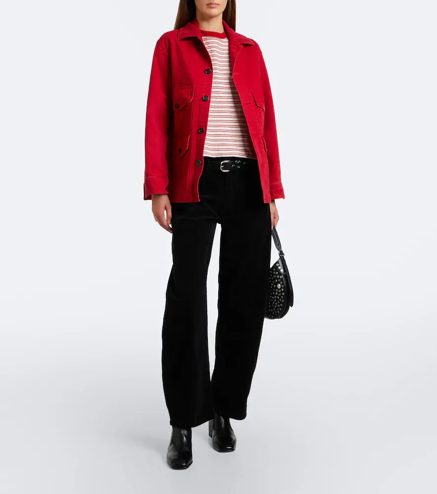 Nili Lotan Tribeca corduroy barrel-leg pants | Thumbnail 5