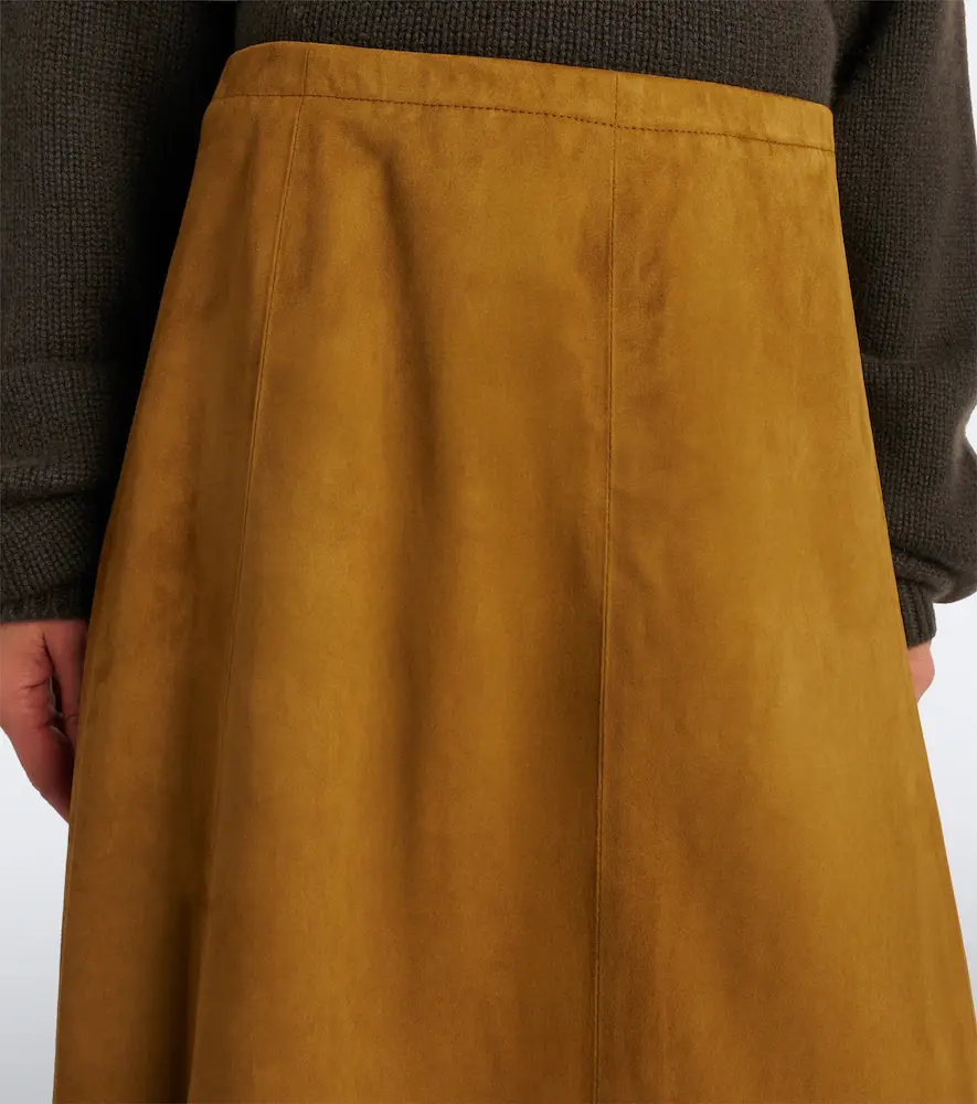Vince Suede midi skirt | Thumbnail 4 Vince Suede midi skirt | Thumbnail 4