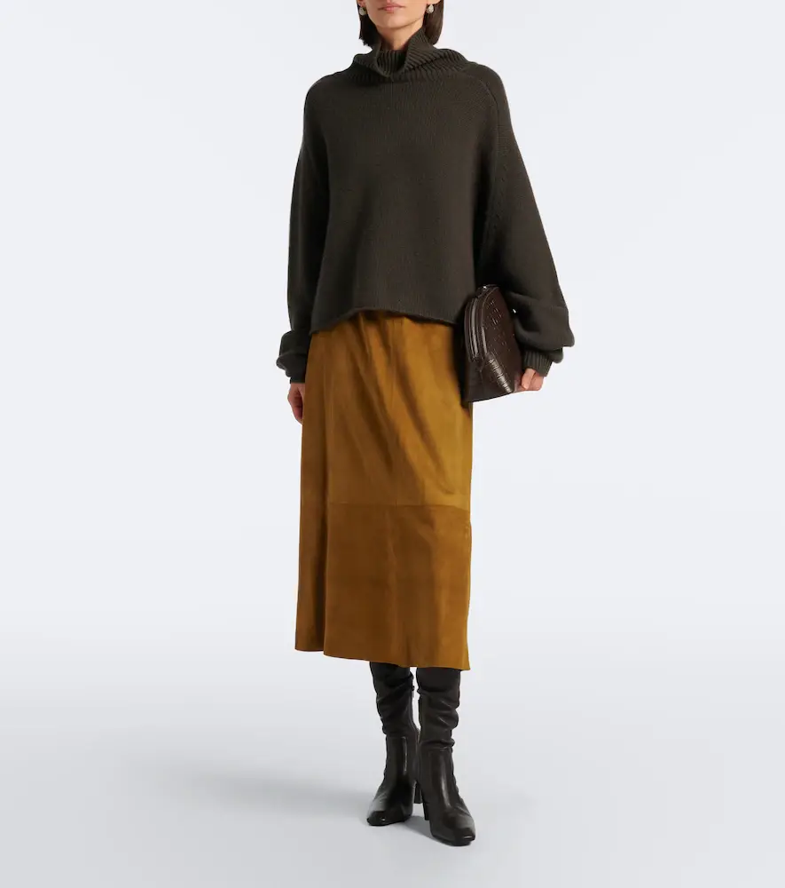 Vince Suede midi skirt | Thumbnail 5 Vince Suede midi skirt | Thumbnail 5
