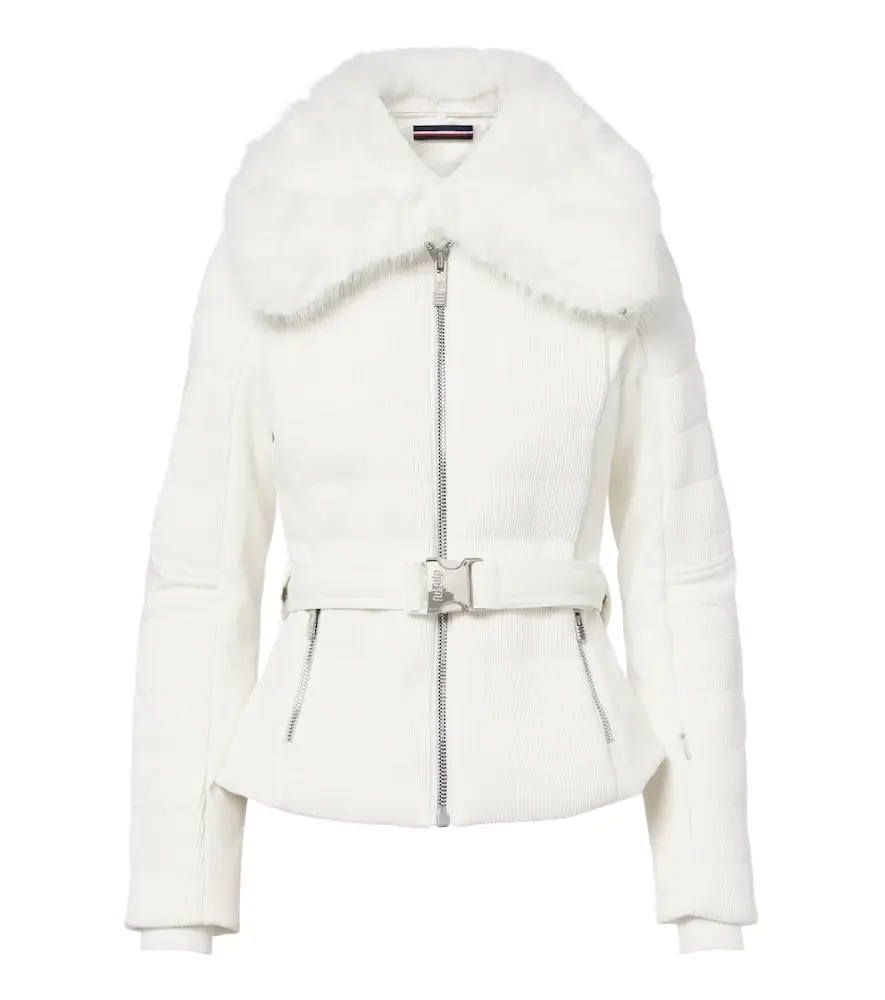 Fusalp Gitu belted corduroy ski jacket