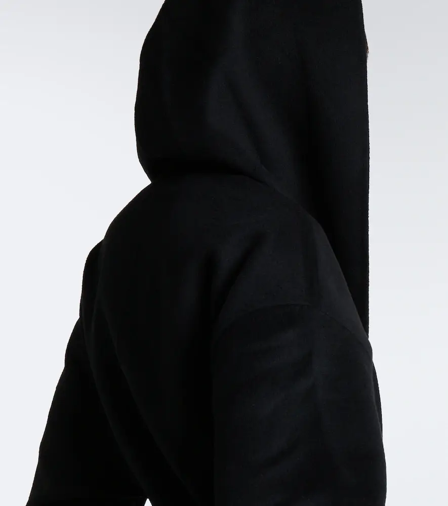 TOTEME Hooded wool wrap coat | Thumbnail 2 TOTEME Hooded wool wrap coat | Thumbnail 2