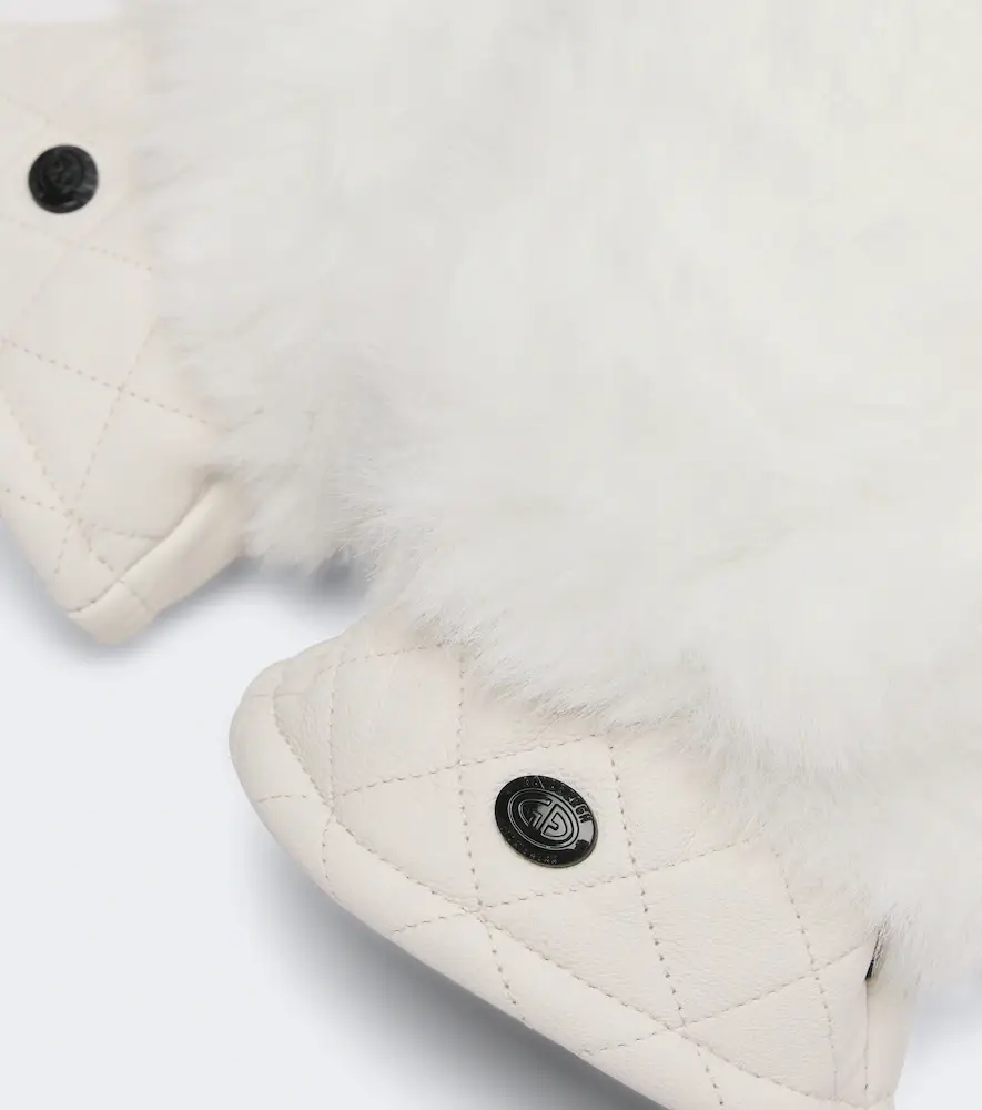 Goldbergh Hill leather mittens | Thumbnail 2