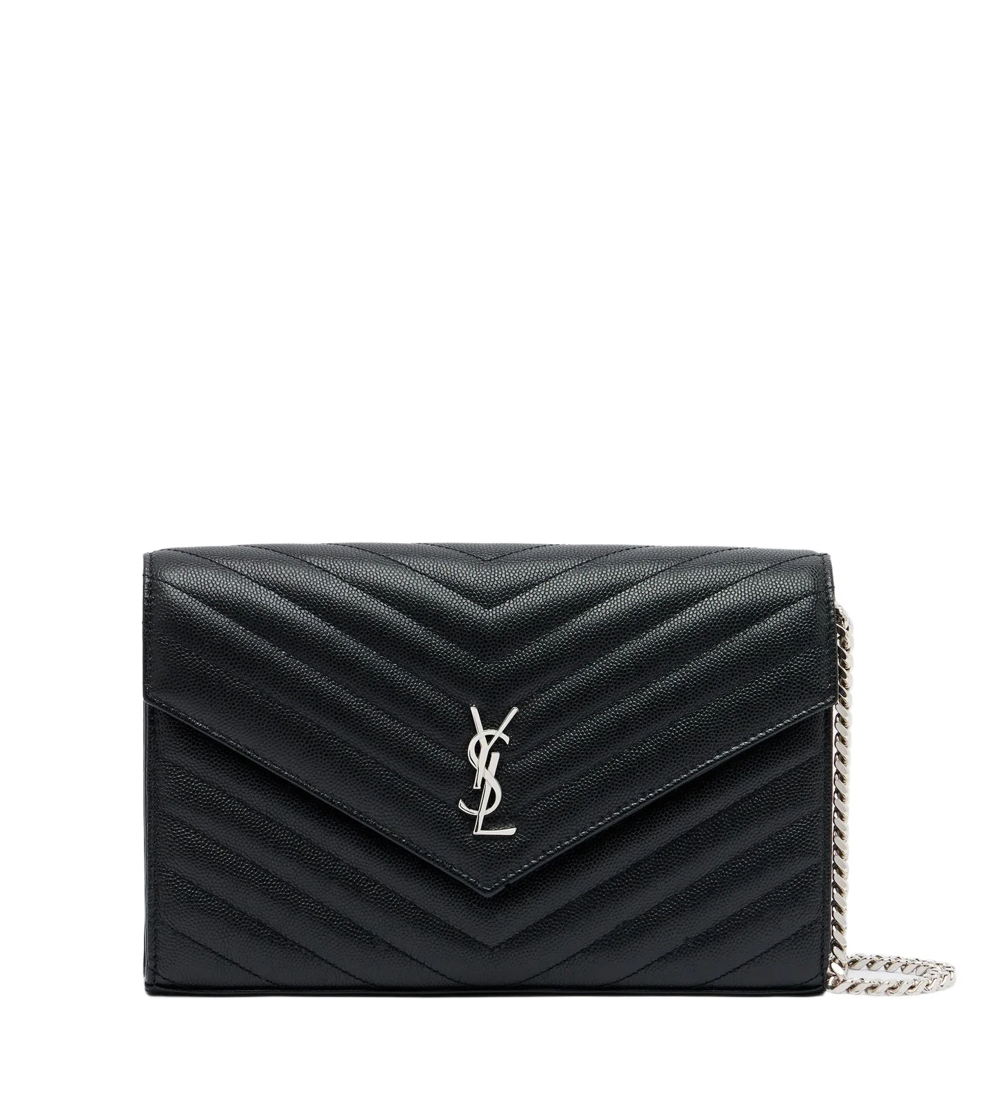 Cassandre Envelope leather wallet on chain