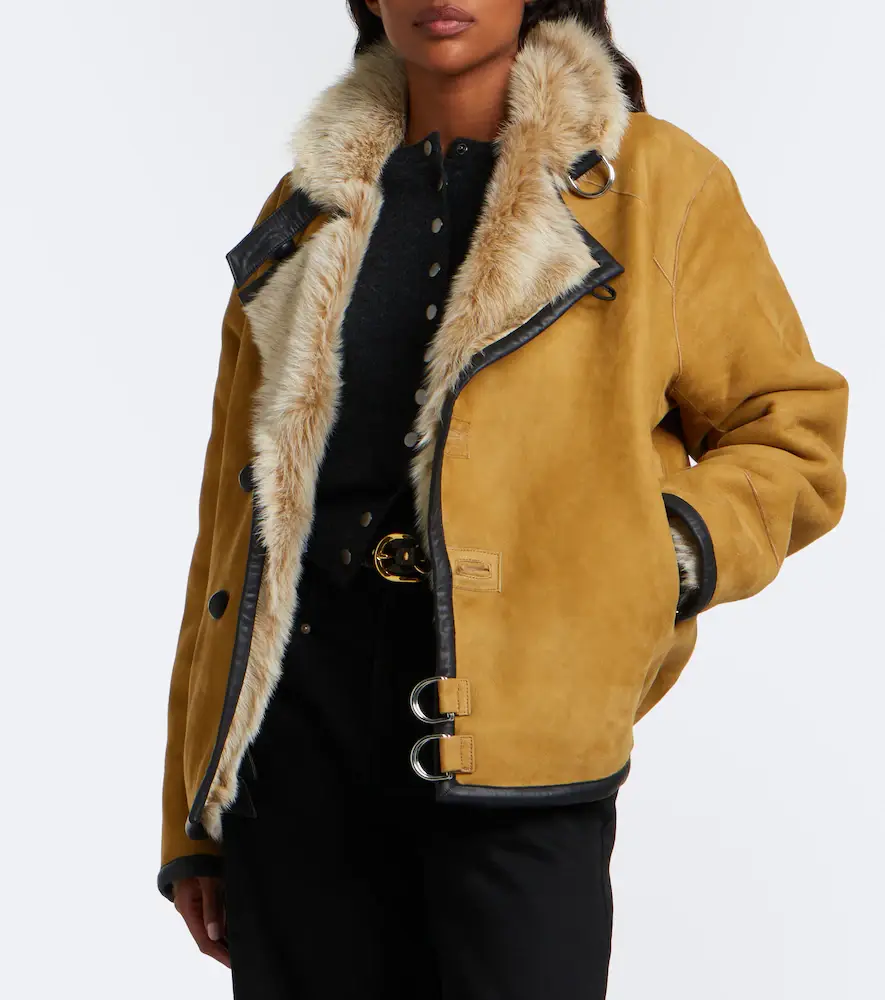 Isabel Marant Roama shearling jacket | Thumbnail 4 Isabel Marant Roama shearling jacket | Thumbnail 4