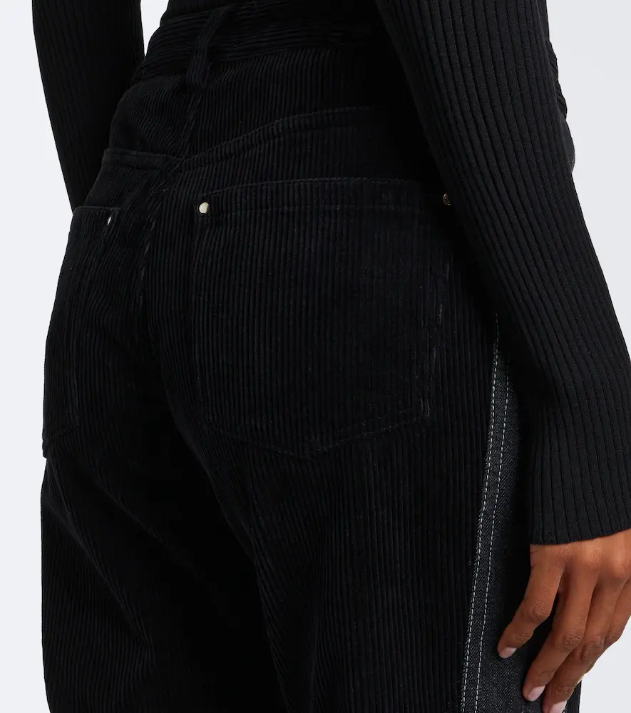 Isabel Marant Revene cotton and linen straight pants | Thumbnail 4 Isabel Marant Revene cotton and linen straight pants | Thumbnail 4