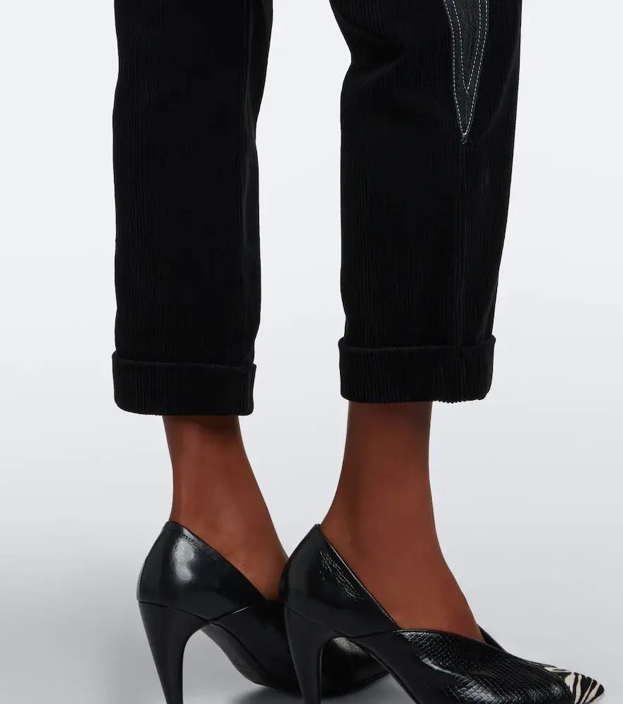 Isabel Marant Revene cotton and linen straight pants | Thumbnail 5 Isabel Marant Revene cotton and linen straight pants | Thumbnail 5