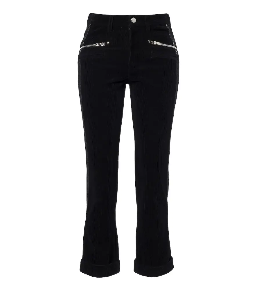 Isabel Marant Revene cotton and linen straight pants
