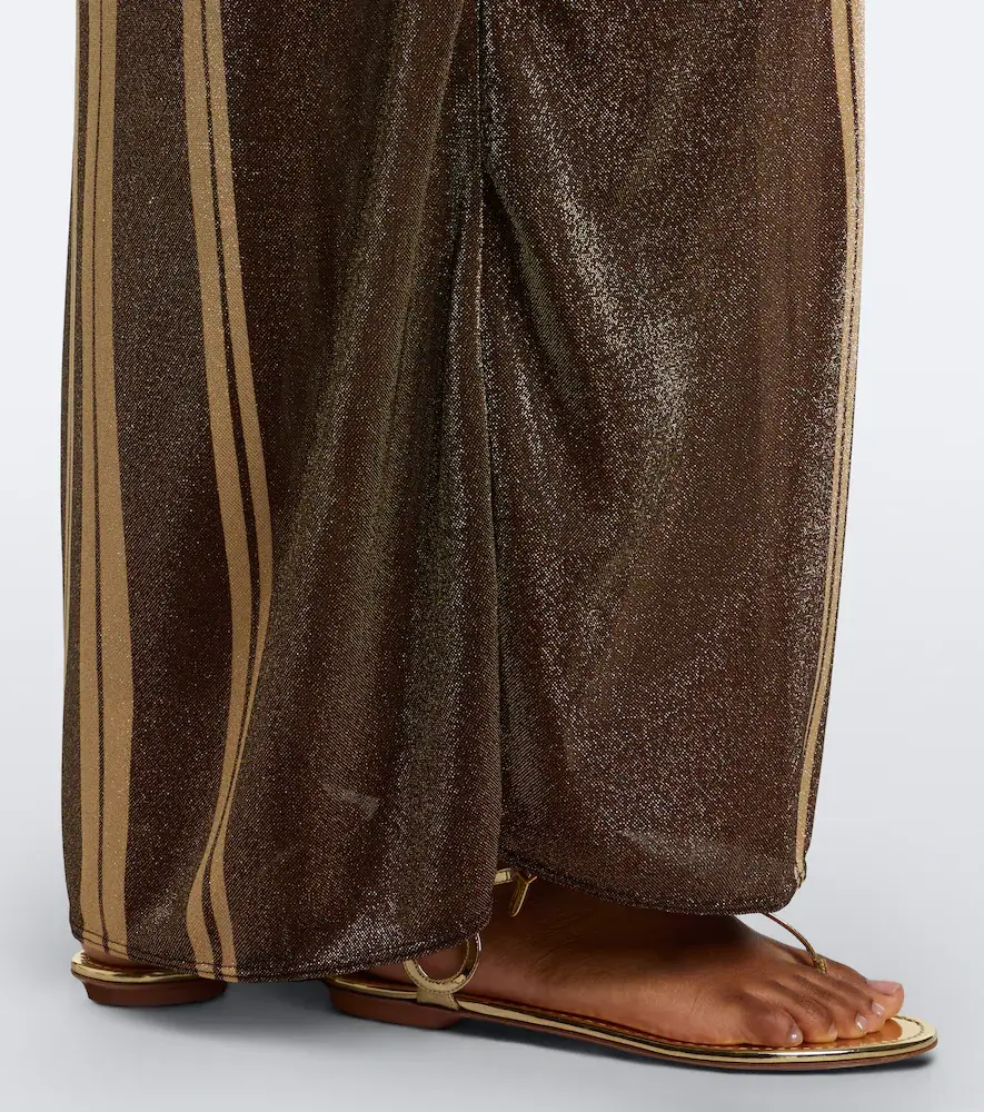 Cala de la Cruz Cairo draped glitter printed gown | Thumbnail 6 Cala de la Cruz Cairo draped glitter printed gown | Thumbnail 6