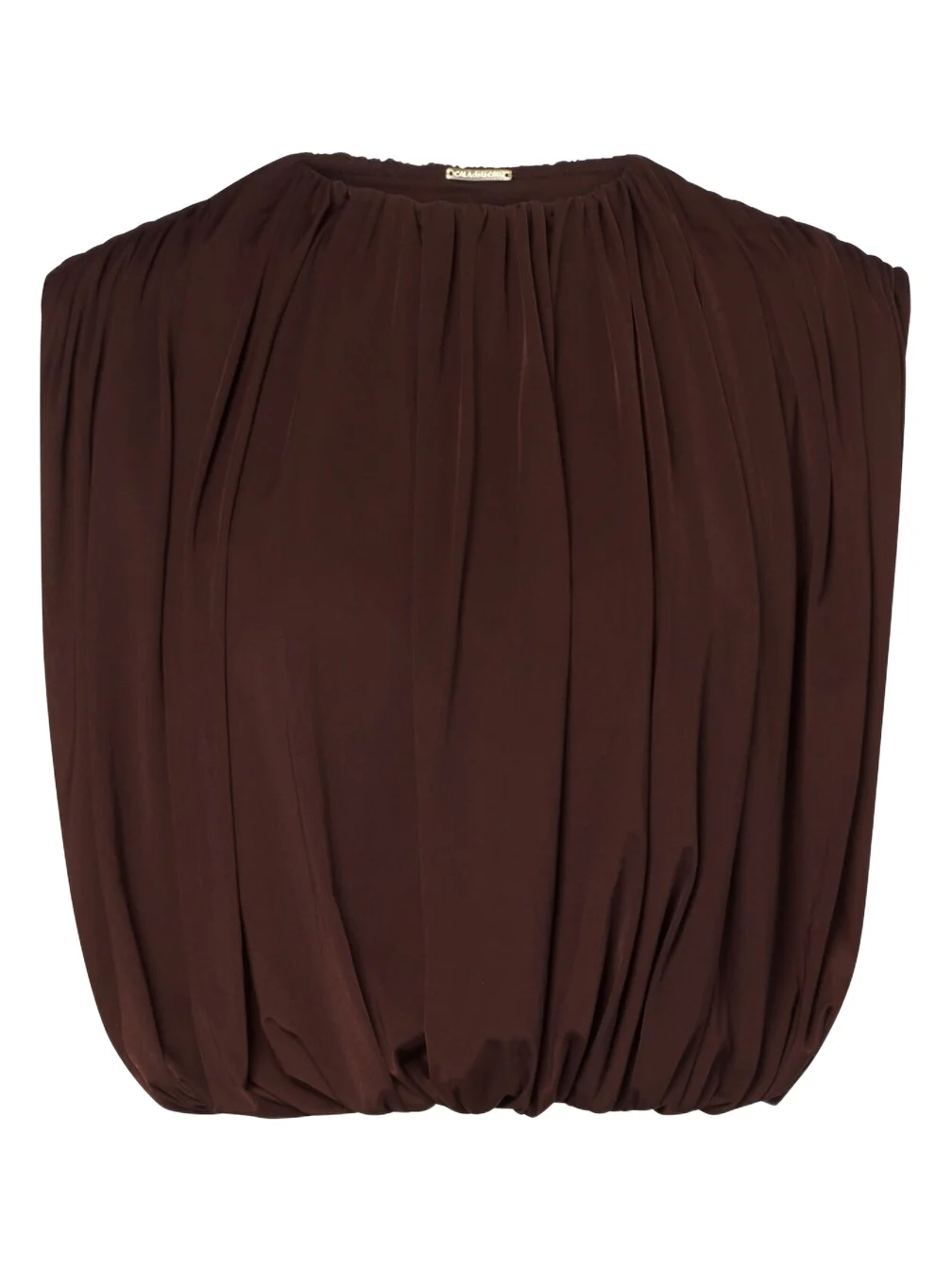 Cala de la Cruz Stone draped top