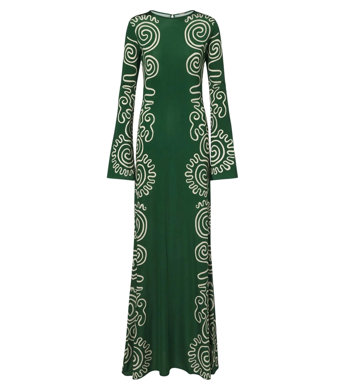 Amay printed satin maxi dress Amay printed satin maxi dress