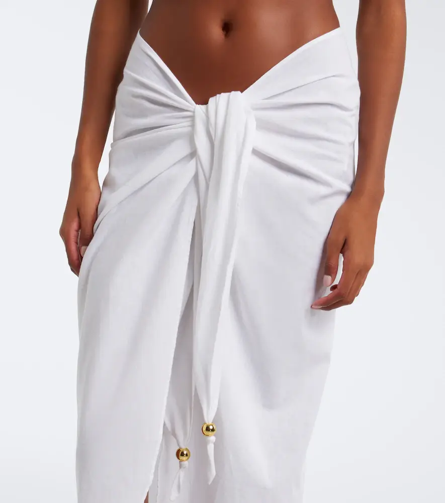Melissa Odabash Winnie cotton and linen beach cover-up | Thumbnail 3 Melissa Odabash Winnie cotton and linen beach cover-up | Thumbnail 3