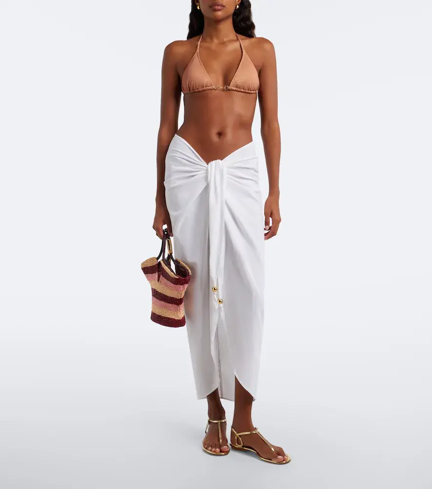 Melissa Odabash Winnie cotton and linen beach cover-up | Thumbnail 5 Melissa Odabash Winnie cotton and linen beach cover-up | Thumbnail 5