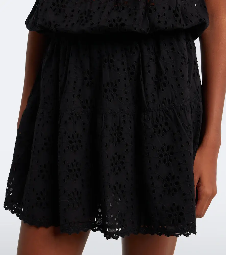 Melissa Odabash Colette broderie anglaise cotton minidress | Thumbnail 3 Melissa Odabash Colette broderie anglaise cotton minidress | Thumbnail 3