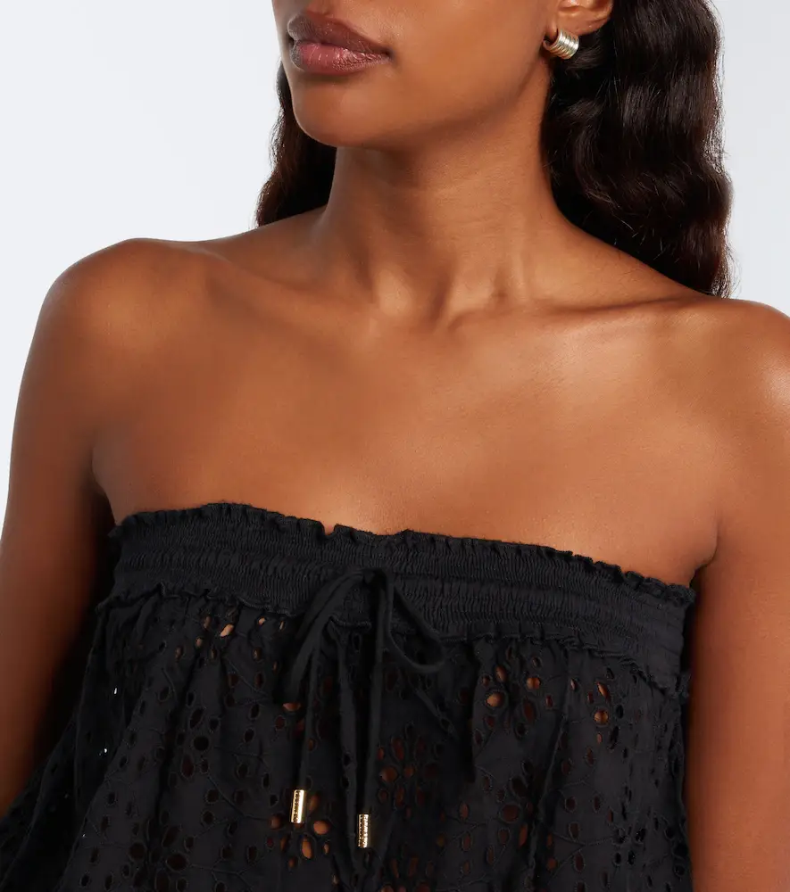 Melissa Odabash Colette broderie anglaise cotton minidress | Thumbnail 5 Melissa Odabash Colette broderie anglaise cotton minidress | Thumbnail 5