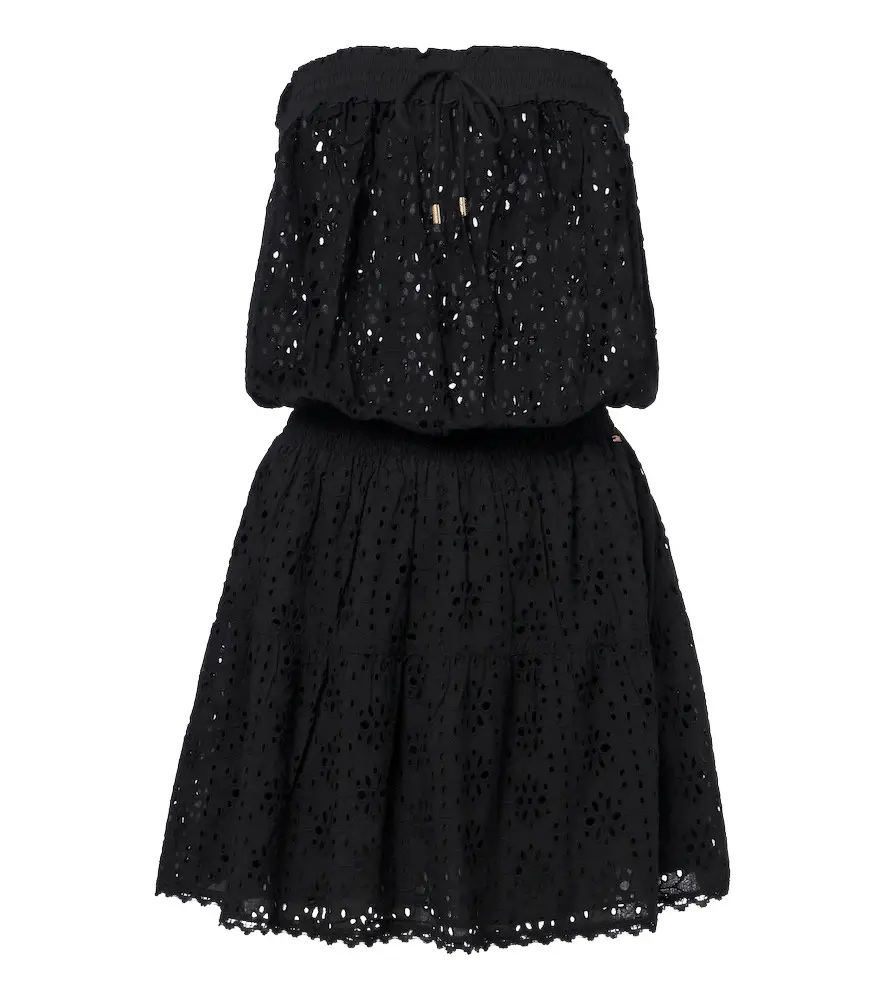 Colette broderie anglaise cotton minidress Colette broderie anglaise cotton minidress