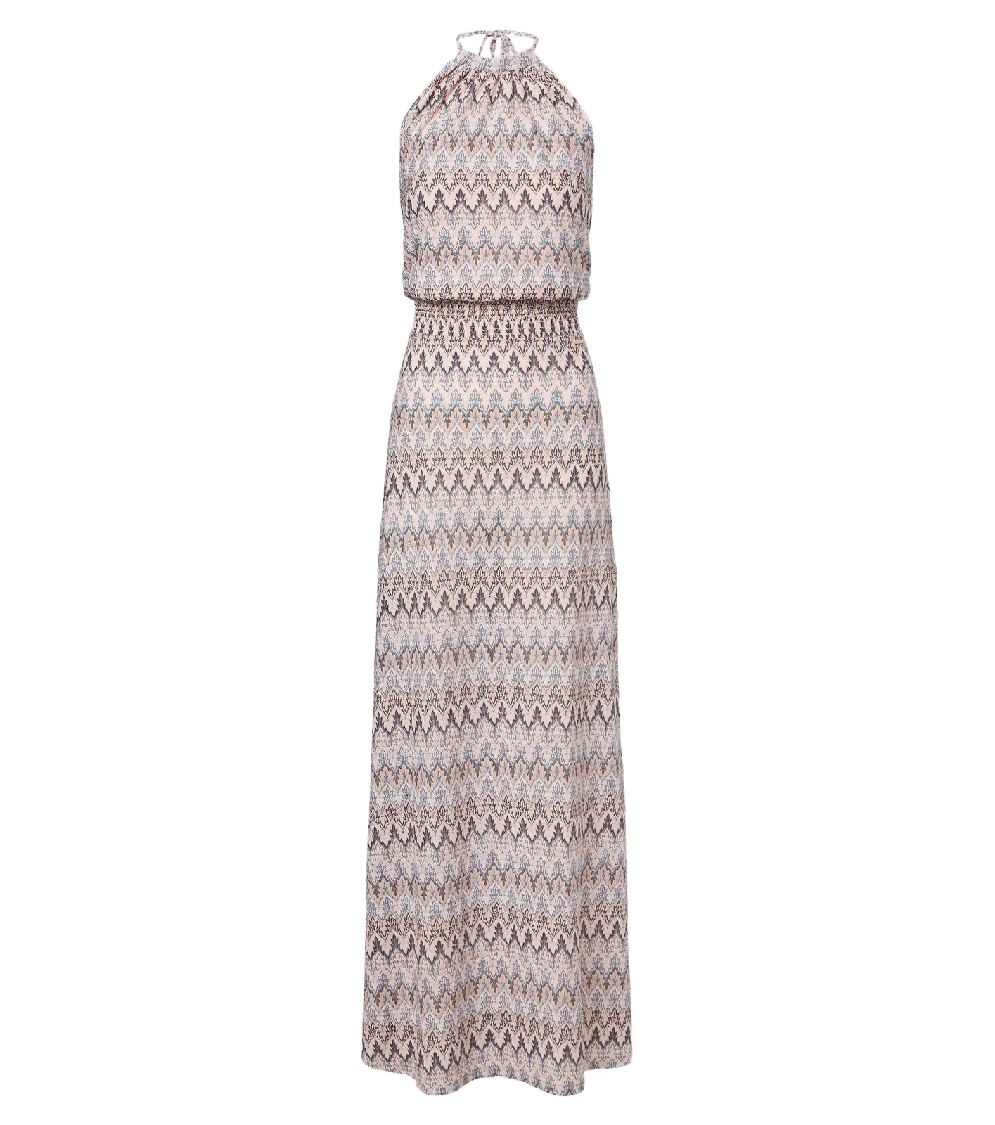 Melissa Odabash Charlotte chevron knitted maxi dress