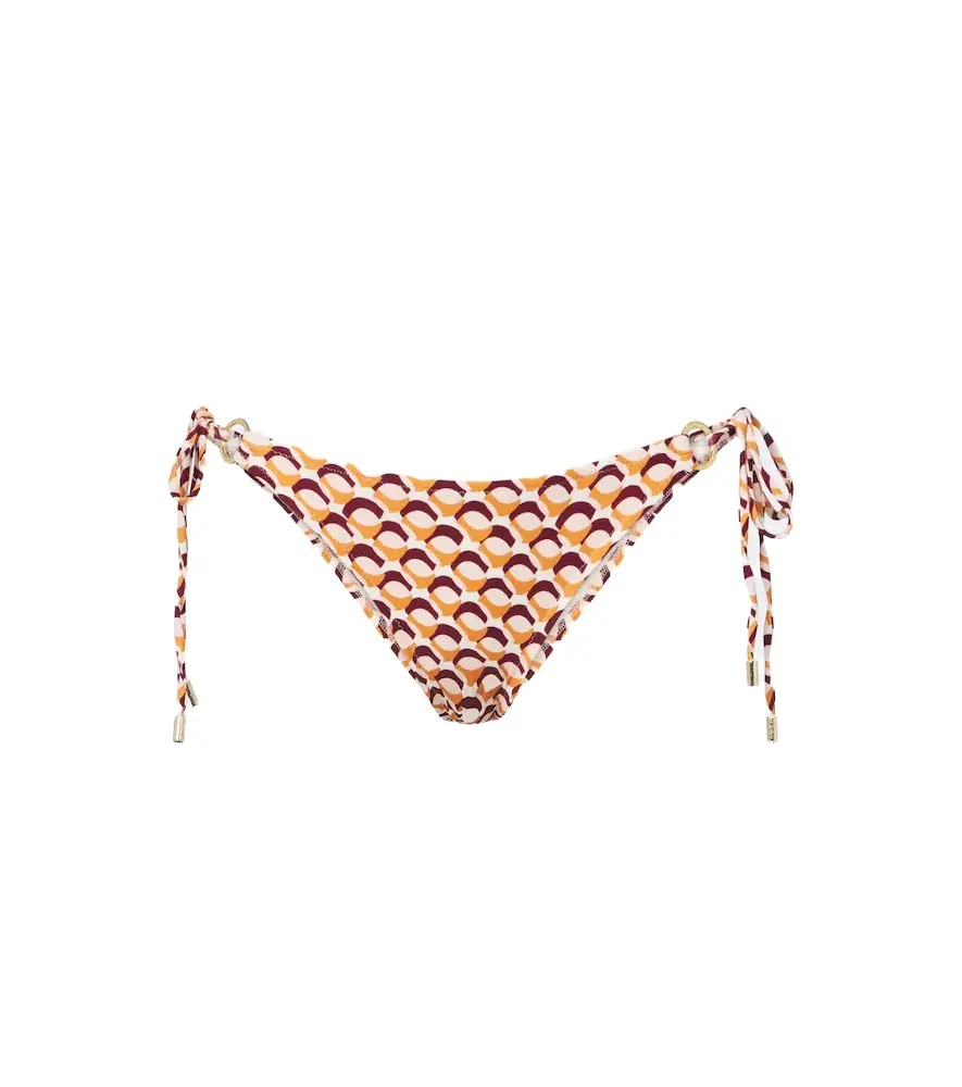 Venice printed bikini bottoms