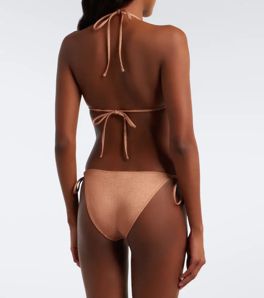 Melissa Odabash Menorca lamé bikini top | Thumbnail 4 Melissa Odabash Menorca lamé bikini top | Thumbnail 4