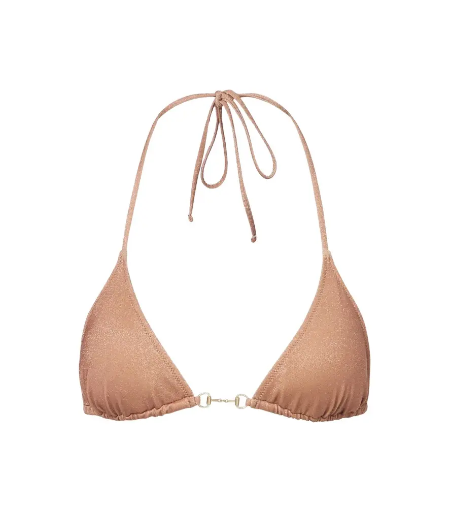 Menorca lamé bikini top Menorca lamé bikini top
