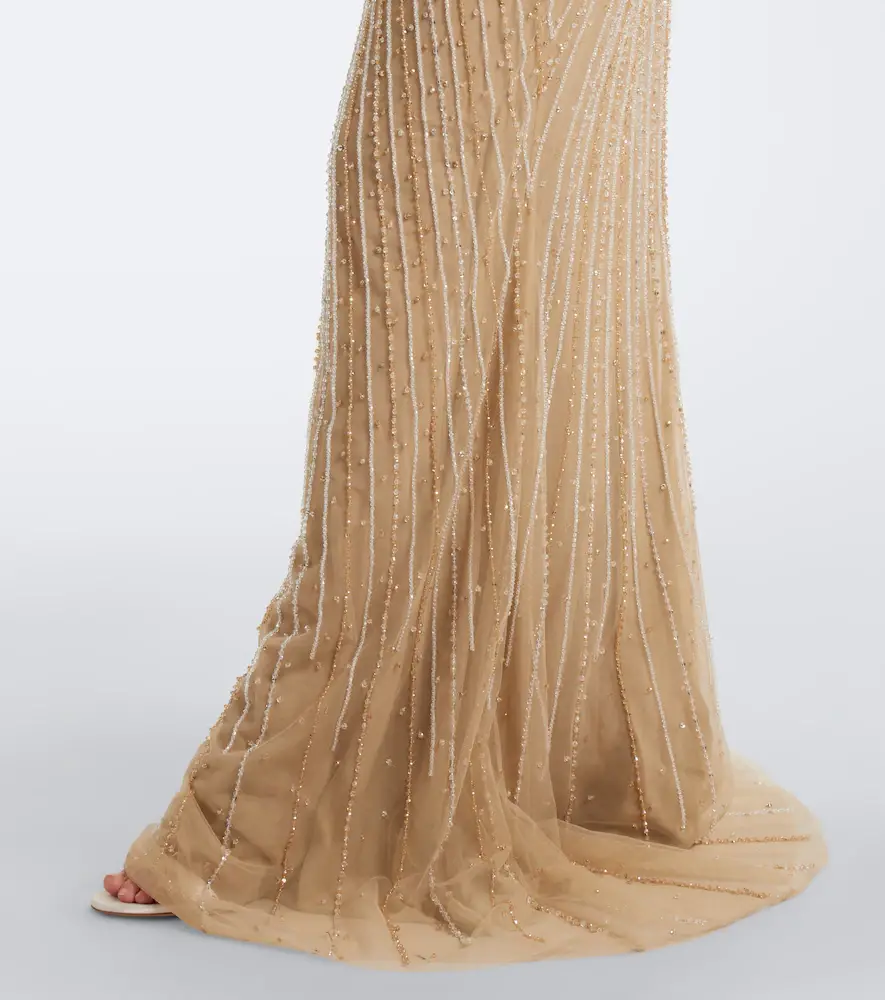 Georges Hobeika Embellished tulle gown | Thumbnail 4 Georges Hobeika Embellished tulle gown | Thumbnail 4