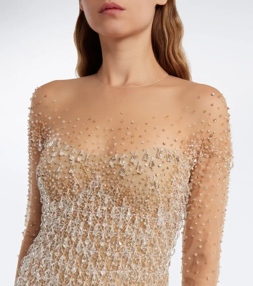 Georges Hobeika Embellished tulle gown | Thumbnail 7 Georges Hobeika Embellished tulle gown | Thumbnail 7