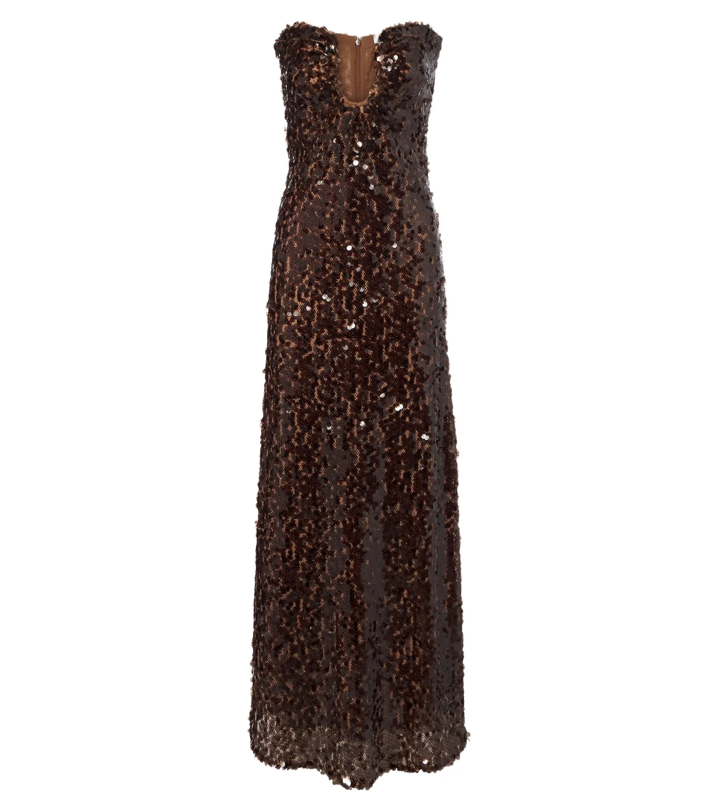 Christopher Esber Opaline sequined bustier gown