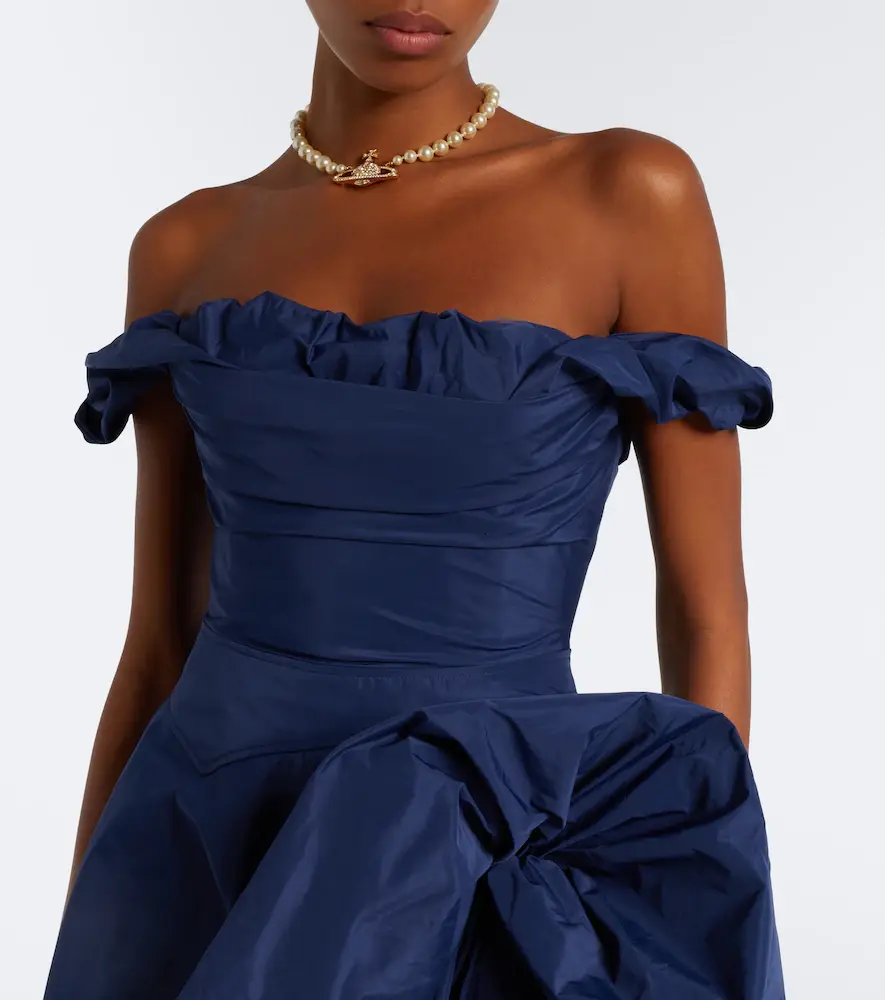 Vivienne Westwood Chichi draped taffeta corset dress | Thumbnail 2 Vivienne Westwood Chichi draped taffeta corset dress | Thumbnail 2