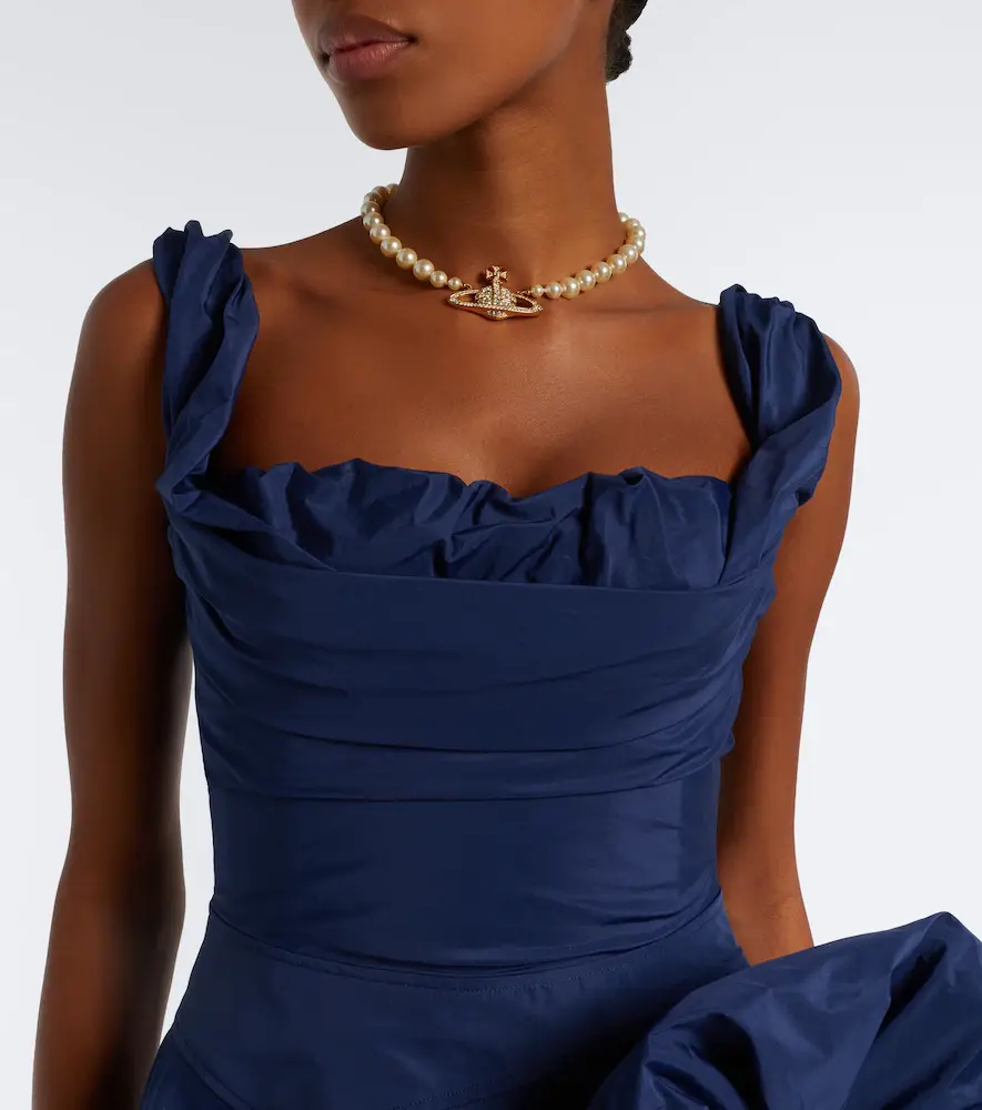 Vivienne Westwood Chichi draped taffeta corset dress | Thumbnail 4 Vivienne Westwood Chichi draped taffeta corset dress | Thumbnail 4