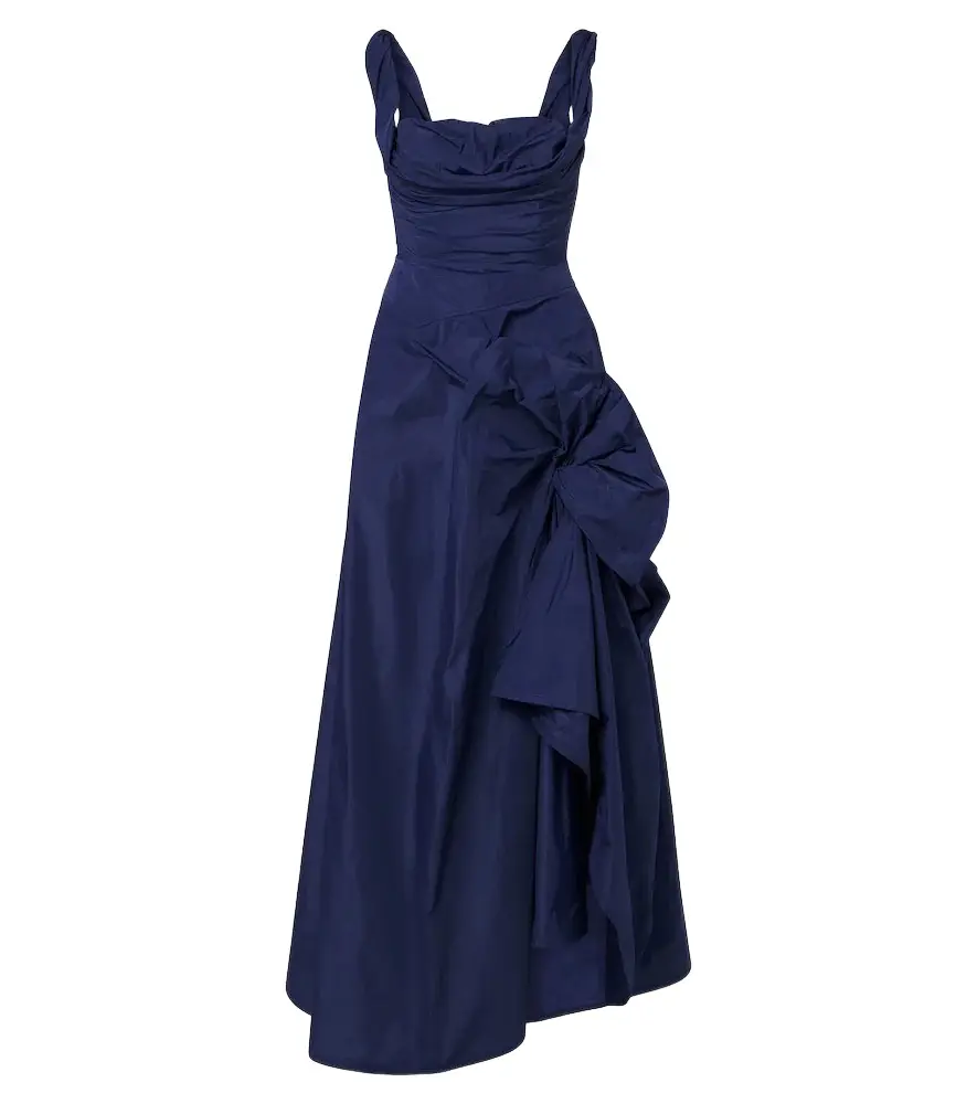 Chichi draped taffeta corset dress Chichi draped taffeta corset dress