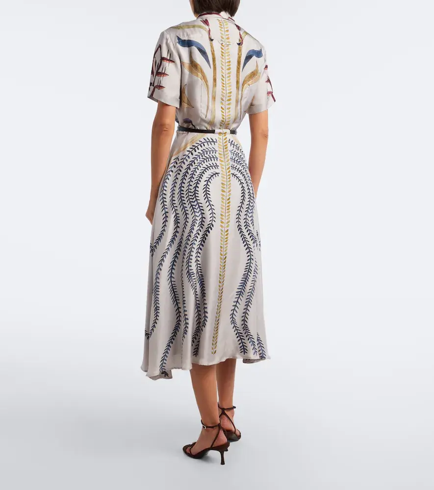 Altuzarra Kiera belted printed silk shirt dress | Thumbnail 5 Altuzarra Kiera belted printed silk shirt dress | Thumbnail 5