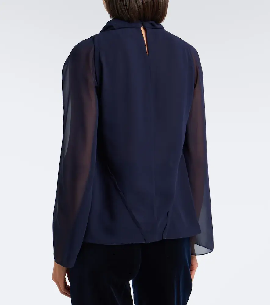 Altuzarra Cara draped blouse | Thumbnail 2 Altuzarra Cara draped blouse | Thumbnail 2