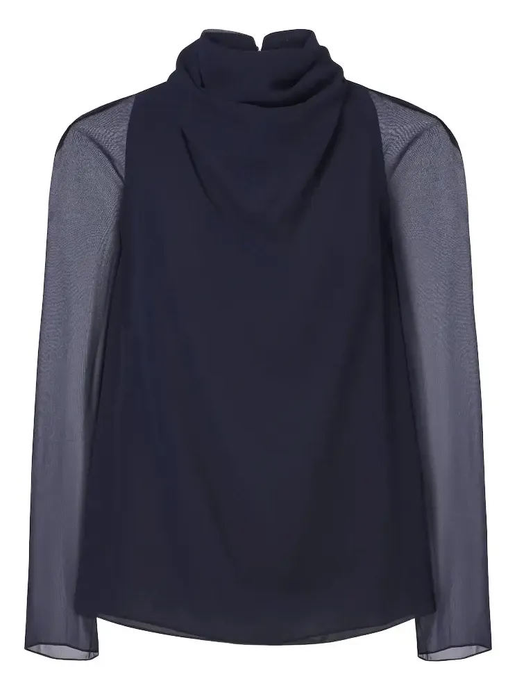Altuzarra Cara draped blouse