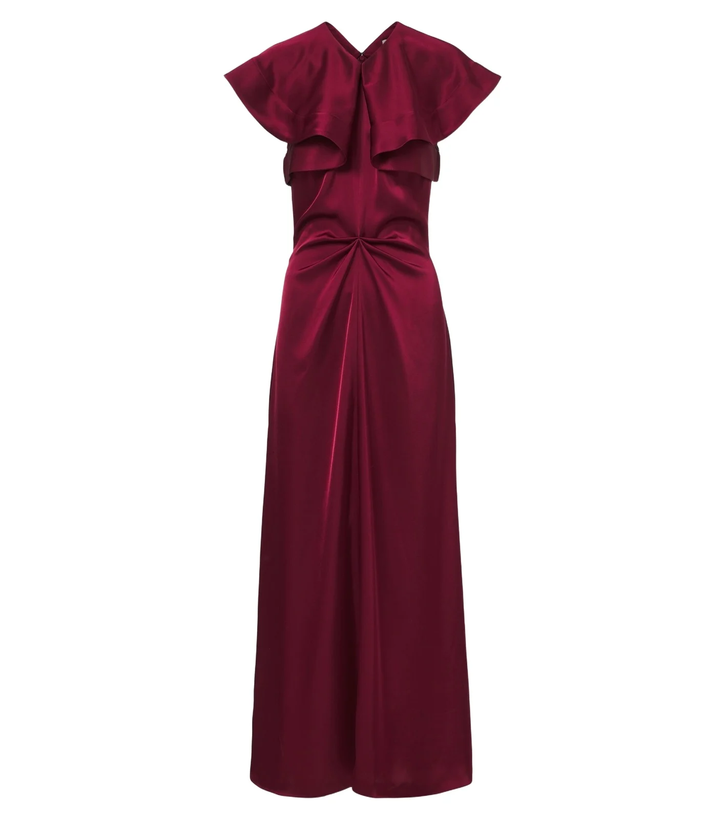Alix gathered satin maxi dress Alix gathered satin maxi dress