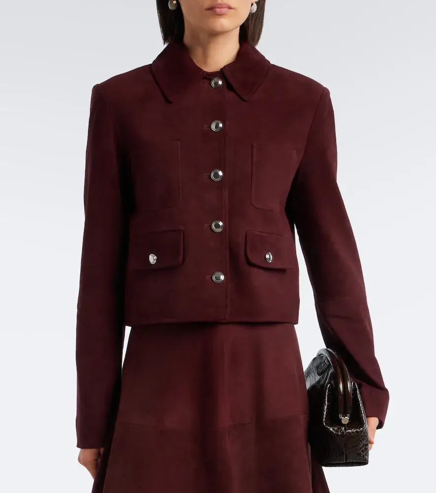 Altuzarra Astley suede jacket | Thumbnail 4 Altuzarra Astley suede jacket | Thumbnail 4