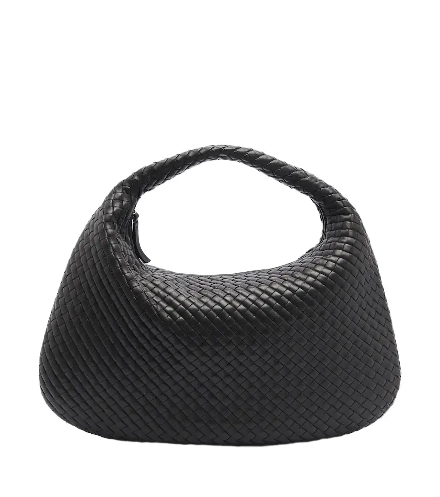 Bottega Veneta Maxi Veneta Intrecciato leather shoulder bag