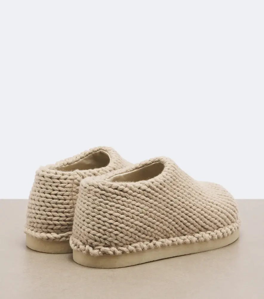 Miu Miu Knitted slip-on shoes | Thumbnail 3 Miu Miu Knitted slip-on shoes | Thumbnail 3