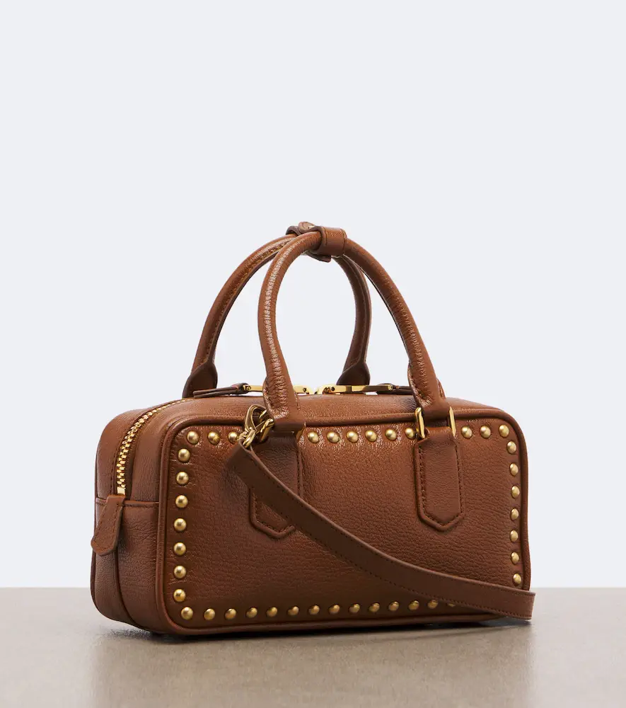 Miu Miu Arcadie studded leather top-handle bag | Thumbnail 4 Miu Miu Arcadie studded leather top-handle bag | Thumbnail 4