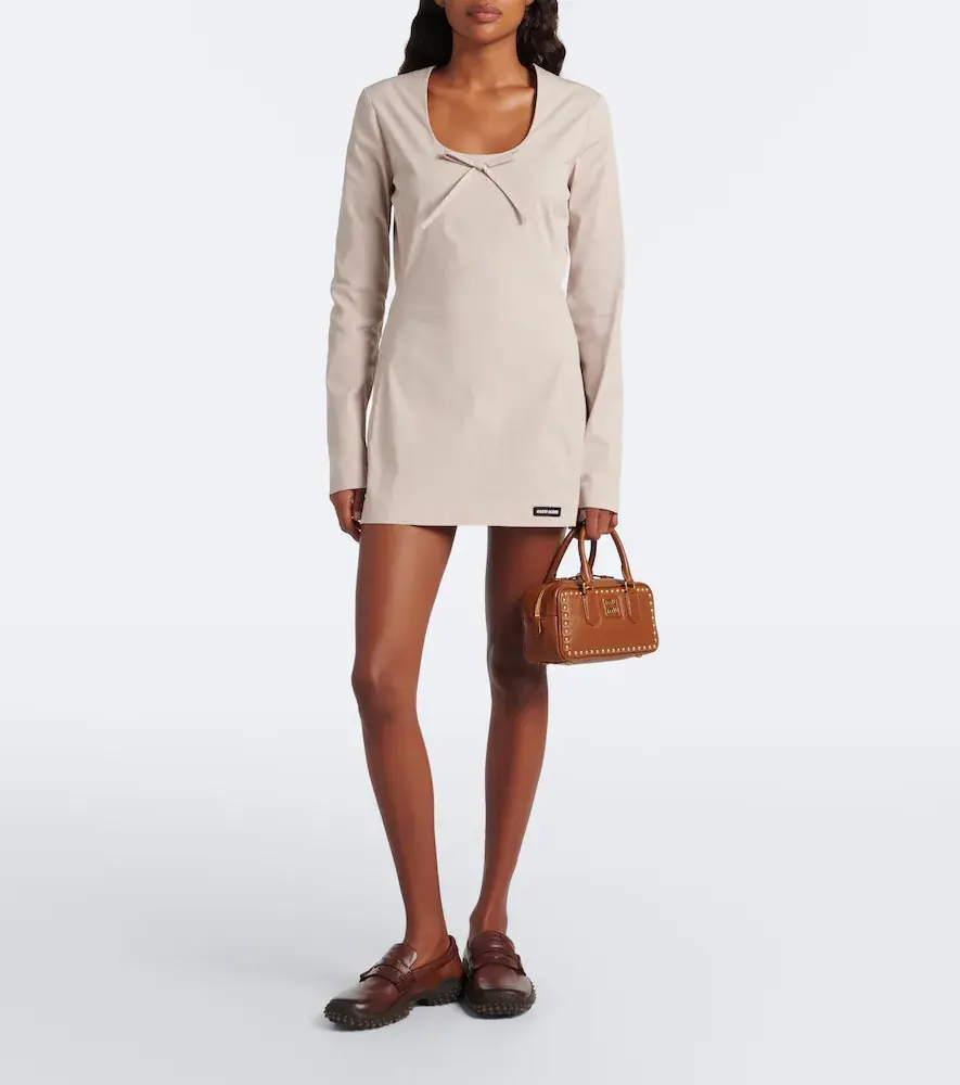 Miu Miu Arcadie studded leather top-handle bag | Thumbnail 6 Miu Miu Arcadie studded leather top-handle bag | Thumbnail 6