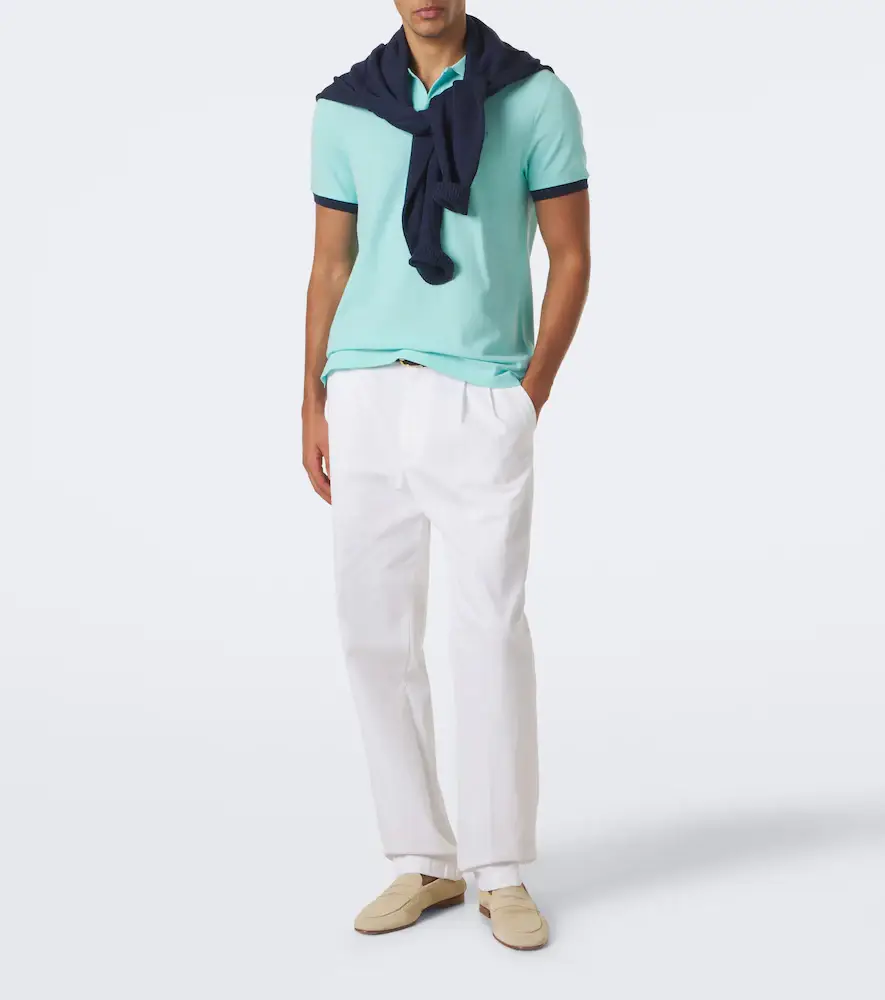 Vilebrequin Palatin cotton piqué polo shirt | Thumbnail 2 Vilebrequin Palatin cotton piqué polo shirt | Thumbnail 2