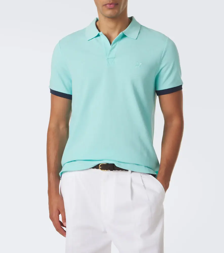 Vilebrequin Palatin cotton piqué polo shirt | Thumbnail 4 Vilebrequin Palatin cotton piqué polo shirt | Thumbnail 4