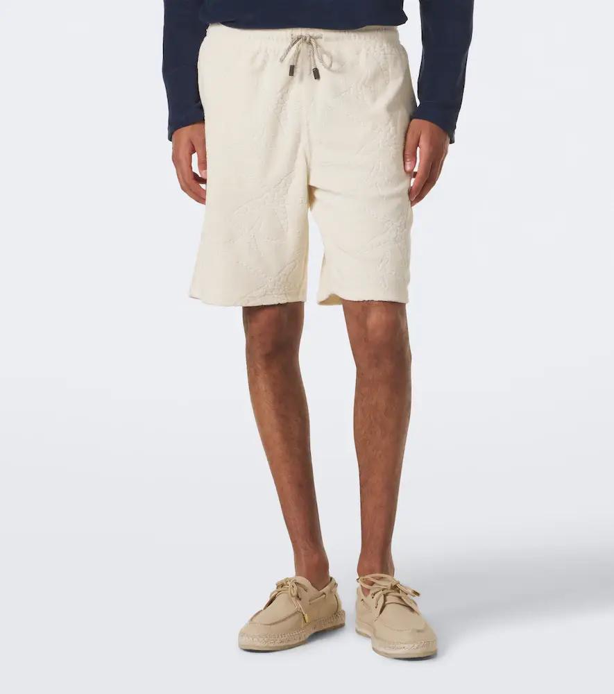 Vilebrequin Bolide jacquard cotton-blend terry shorts | Thumbnail 3 Vilebrequin Bolide jacquard cotton-blend terry shorts | Thumbnail 3