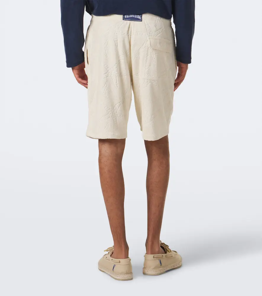 Vilebrequin Bolide jacquard cotton-blend terry shorts | Thumbnail 4 Vilebrequin Bolide jacquard cotton-blend terry shorts | Thumbnail 4