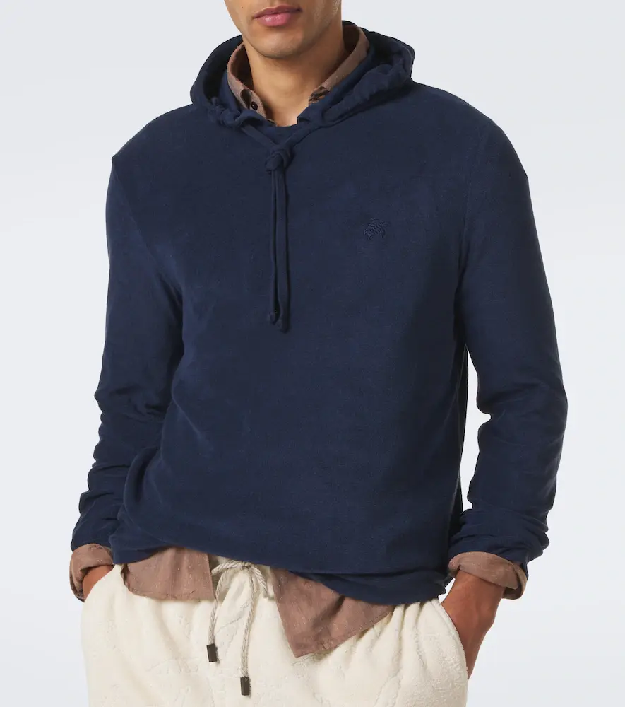 Vilebrequin Therapy cotton-blend terry hoodie | Thumbnail 3 Vilebrequin Therapy cotton-blend terry hoodie | Thumbnail 3