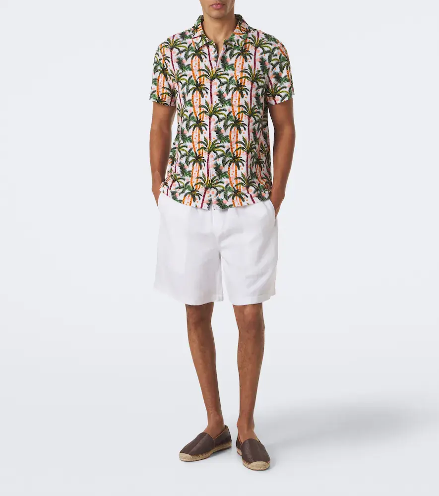 Vilebrequin Charli printed cotton-blend terry shirt | Thumbnail 4