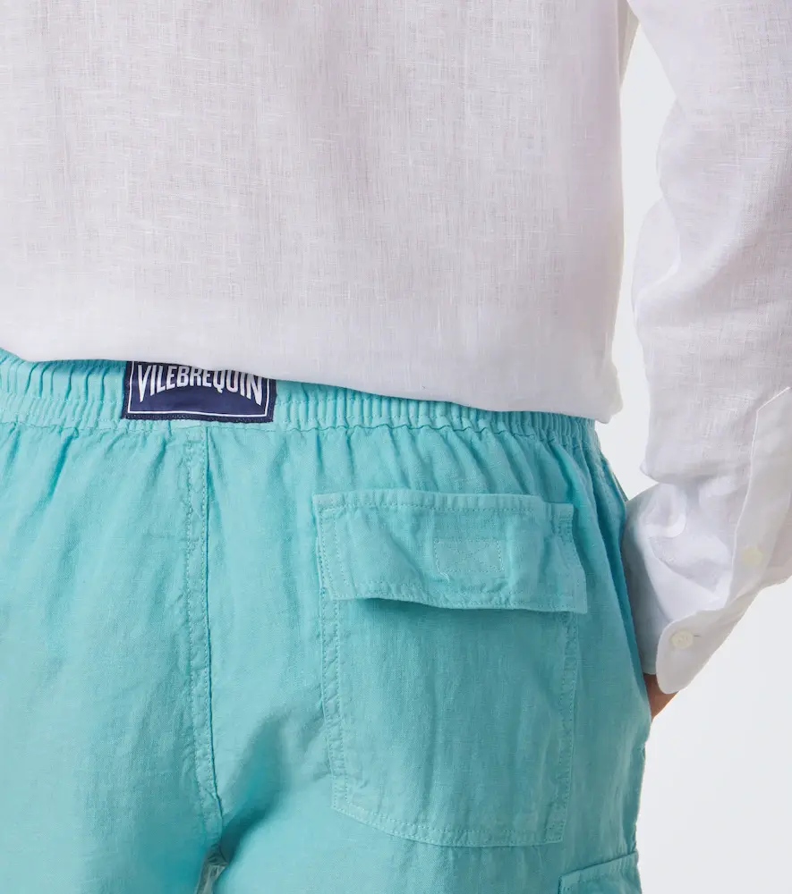 Vilebrequin Baie linen Bermuda shorts | Thumbnail 4 Vilebrequin Baie linen Bermuda shorts | Thumbnail 4