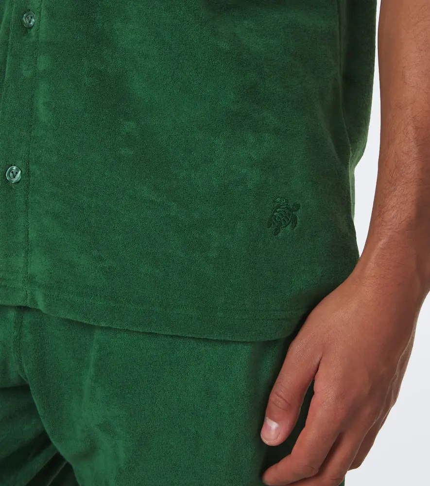 Vilebrequin Clarck cotton-blend terry shirt | Thumbnail 5