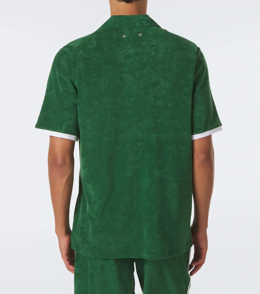 Vilebrequin Clarck cotton-blend terry shirt | Thumbnail 6