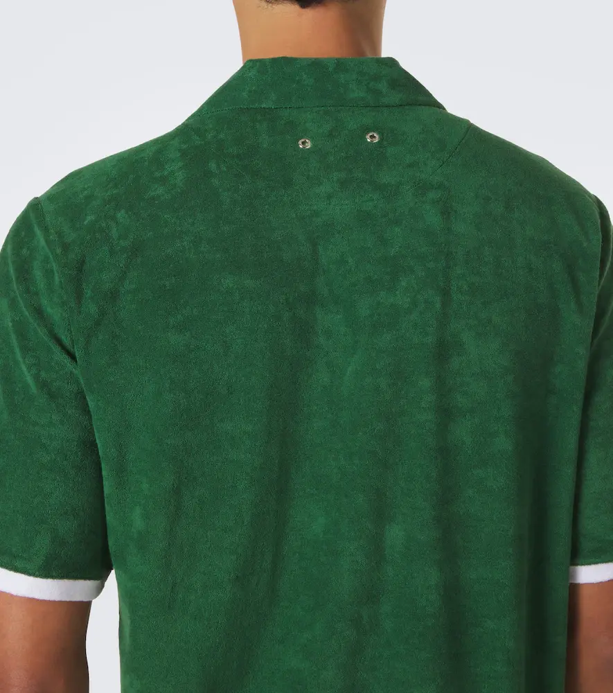 Vilebrequin Clarck cotton-blend terry shirt | Thumbnail 8